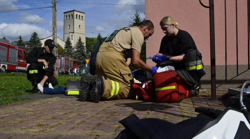 Warsztaty ratownicze „Haczów 2026”. Strażacy ćwiczyli działania w różnych scenariuszach