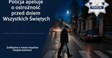 Wszystkich Świętych. Policja przypomina o zasadach bezpieczeństwa