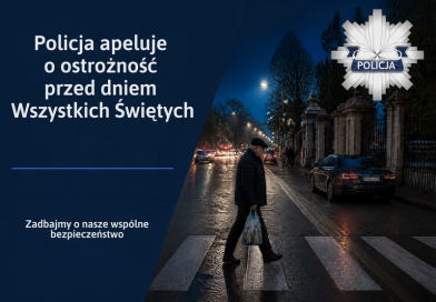 Wszystkich Świętych. Policja przypomina o zasadach bezpieczeństwa