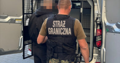Ścigany ENA Słowak zatrzymany w Krościenku. Wcześniej zaatakował funkcjonariusza SG