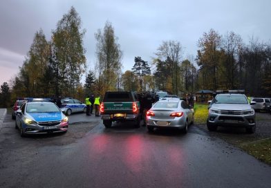 Zagraniczni grzybiarze pod kontrolą służb w rejonie Dukli