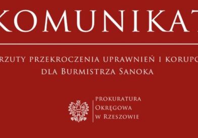 CBA zatrzymało burmistrza Sanoka. Usłyszał zarzut o charakterze korupcyjnym CBA zatrzymało burmistrza Sanoka. Usłyszał zarzut o charakterze korupcyjnym