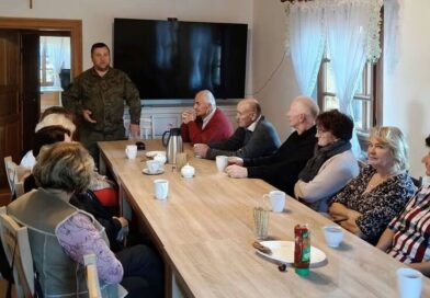 Seniorzy z Bliznego rozmawiali o bezpieczeństwie