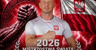 Grzegorz Nowotarski z Rymanowa ponownie mistrzem świata w armwrestlingu