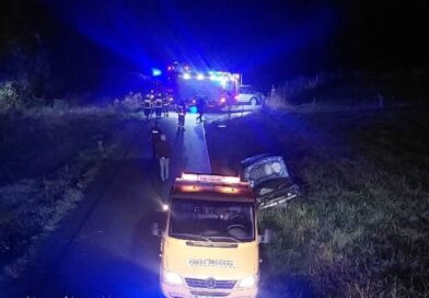 Dachowanie Audi w Wesołej. 13-latek trafił do szpitala