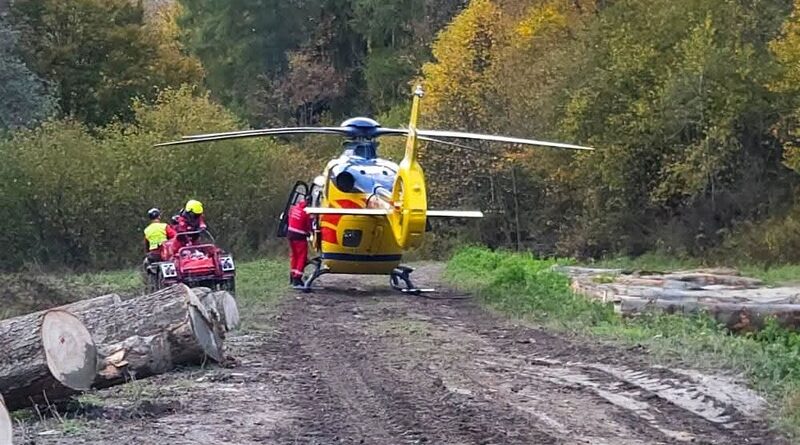 Pracowity weekend ratowników GOPR Bieszczady. Wśród interwencji wypadek podczas prac leśnych