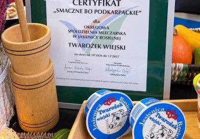 Lokalny produkt doceniony na Podkarpaciu. Twarożek z Jasienicy Rosielnej z prestiżowym certyfikatem Lokalny produkt doceniony na Podkarpaciu. Twarożek z Jasienicy Rosielnej z prestiżowym certyfikatem