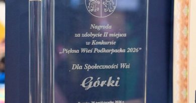 Górki na drugim miejscu w konkursie „Piękna Wieś Podkarpacka 2026”